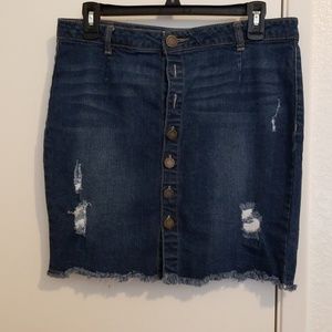 *** Last Call***Mini Jean skirt